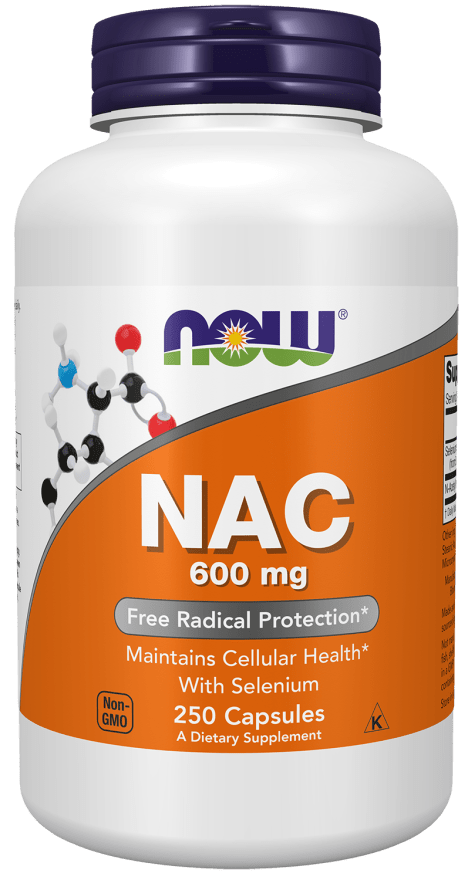 NAC 600mg Premium con Selenio y Molibdeno