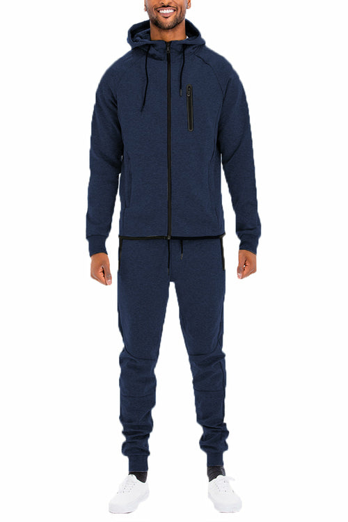 Conjunto de Sudadera Sólido Dinámico