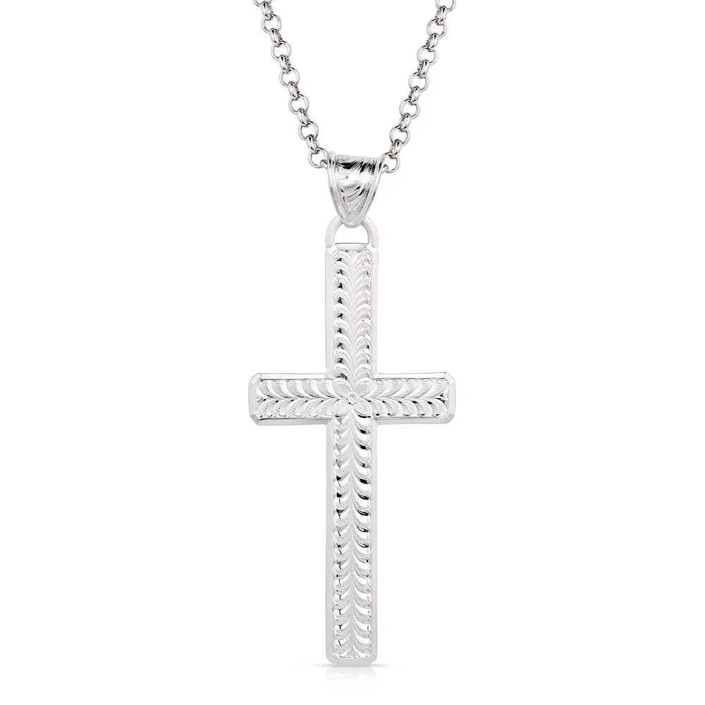 Faithful Elegance Cross Pendant Necklace - Korvel