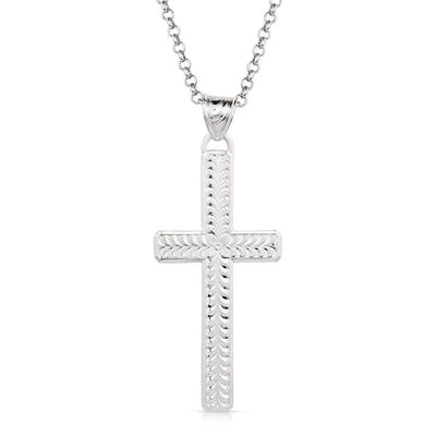 Faithful Elegance Cross Pendant Necklace - Korvel