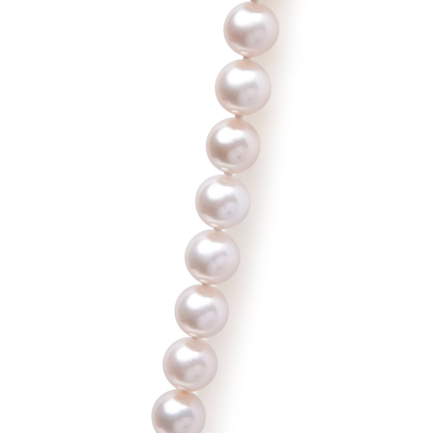 Collier en perles Akoya en or jaune 14K