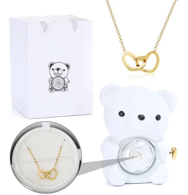 Lux Clover Necklace in Elegant Gift Box