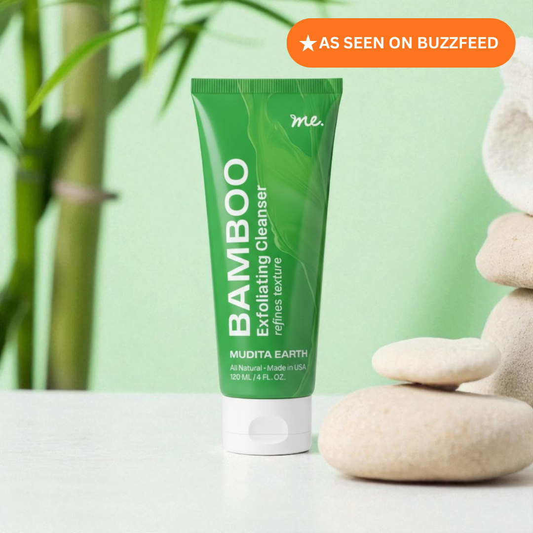 Limpiador exfoliante con microdermoabrasión de bambú