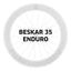 Rueda Trasera NEWMEN Beskar 35 Strong para Ciclismo Enduro