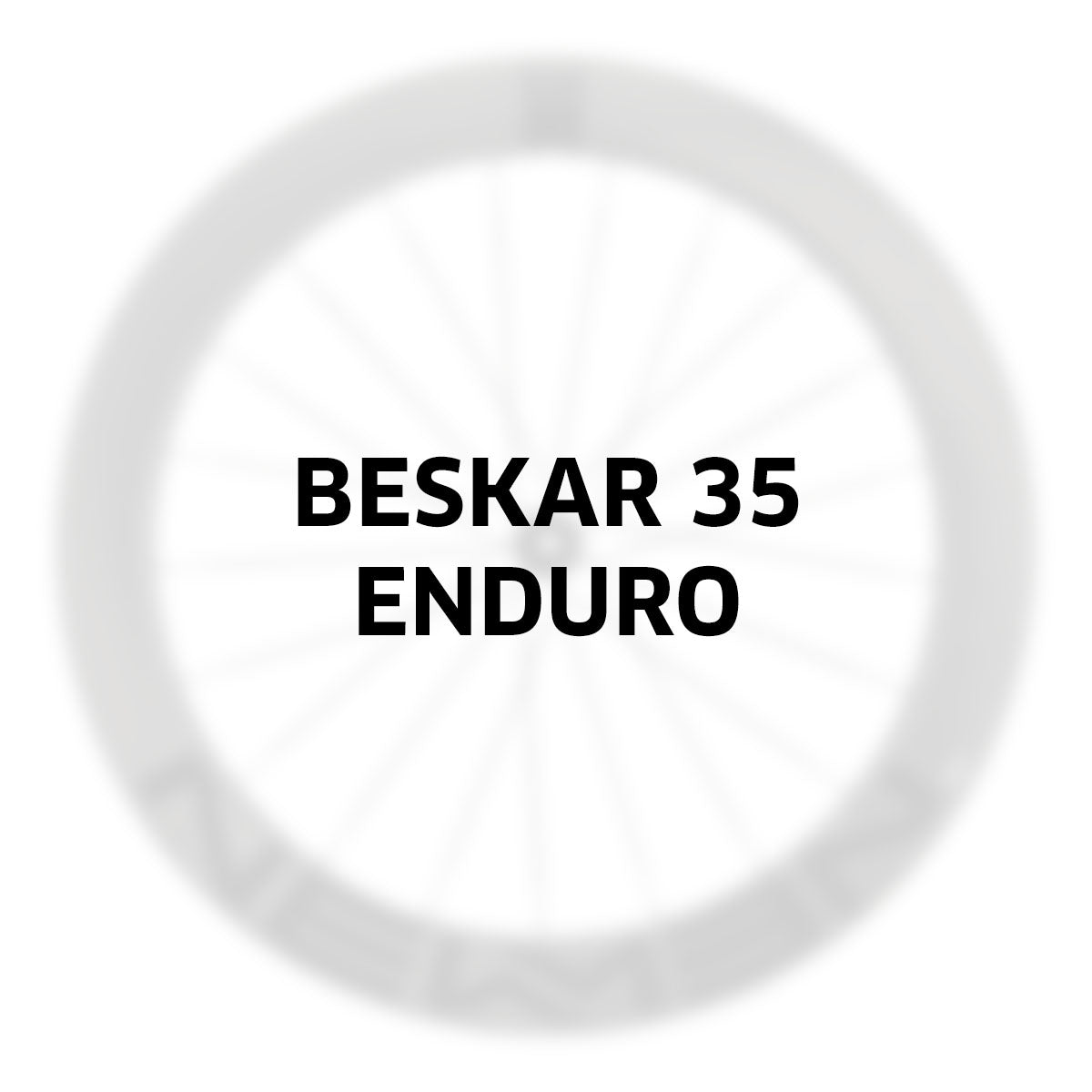 Rueda Trasera NEWMEN Beskar 35 Strong para Ciclismo Enduro
