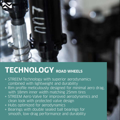 NEWMEN STREEM Sprint Rear Wheel for Road Cycling