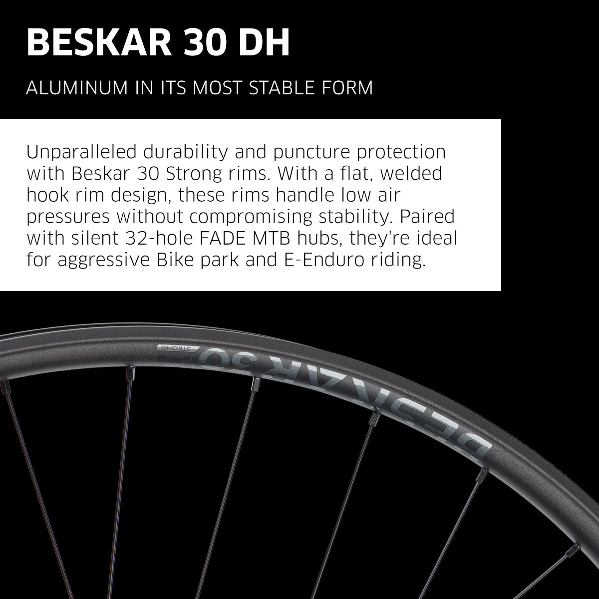 NEWMEN Beskar 30 Downhill Wheelset - Performance Premium
