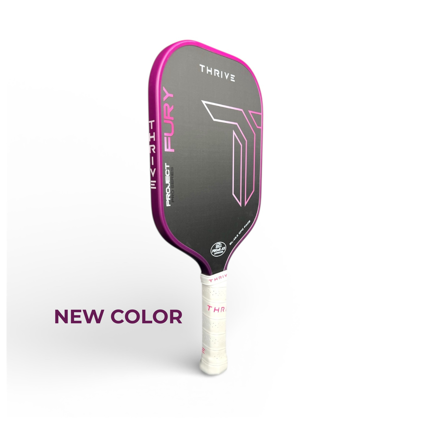 FURY Paddle de Pickleball Allongé - Série de Puissance Gen 3.5