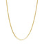Collier en chaîne cubaine Miami en or jaune 14K de 4,5 mm - 22 pouces