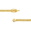 Collier en chaîne cubaine Miami en or jaune 14K de 4,5 mm - 22 pouces