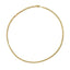 Collier en chaîne cubaine Miami en or jaune 14K de 4,5 mm - 22 pouces