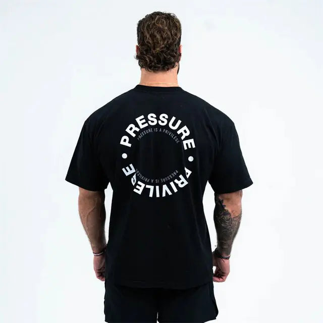 T-shirt de sport imprimé d'été pour hommes