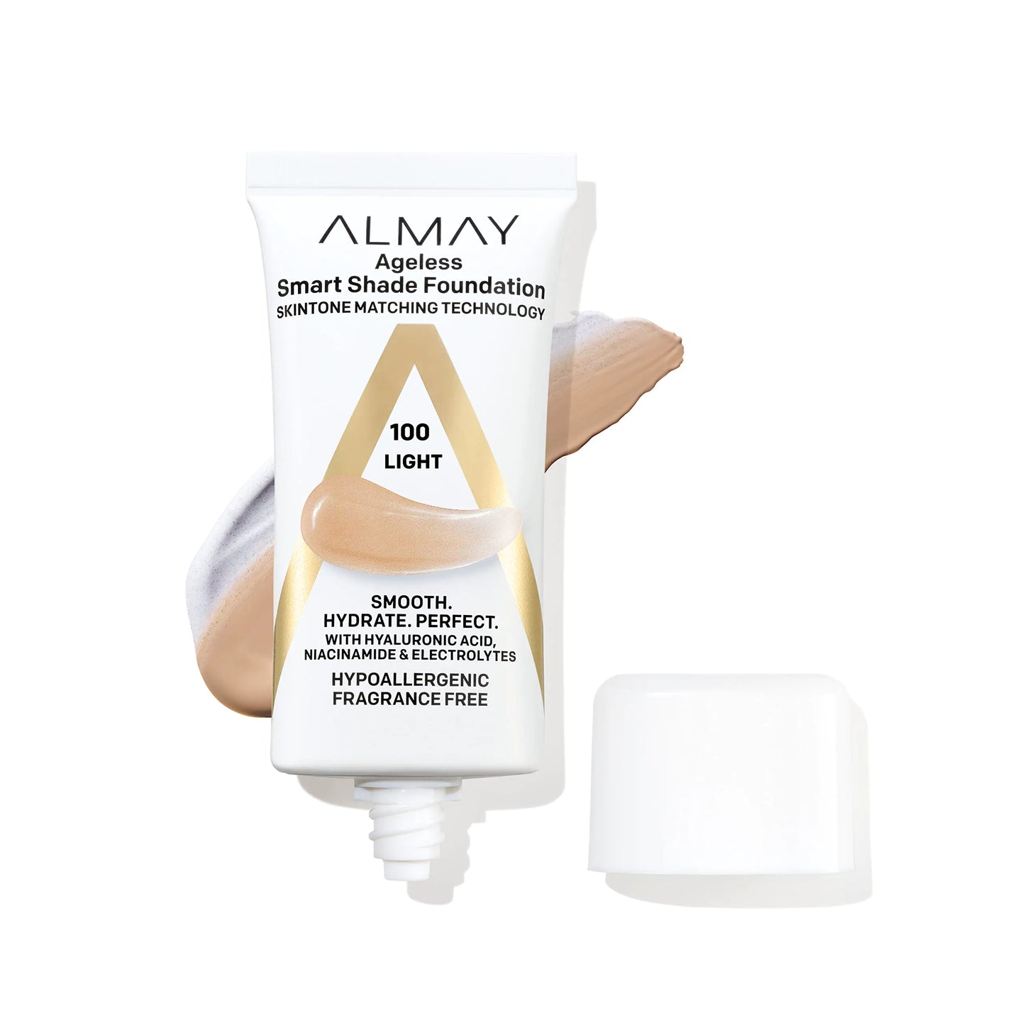 Fond de teint Almay Smart Shade avec acide hyaluronique et niacinamide, 30 ml