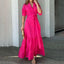 Robe Maxi en Rose Fuchsia - Élégance Effortless