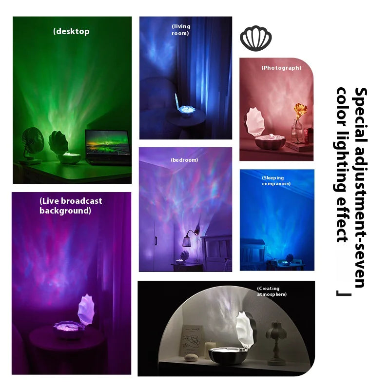 Enceinte Bluetooth Shell Light Audio Bass