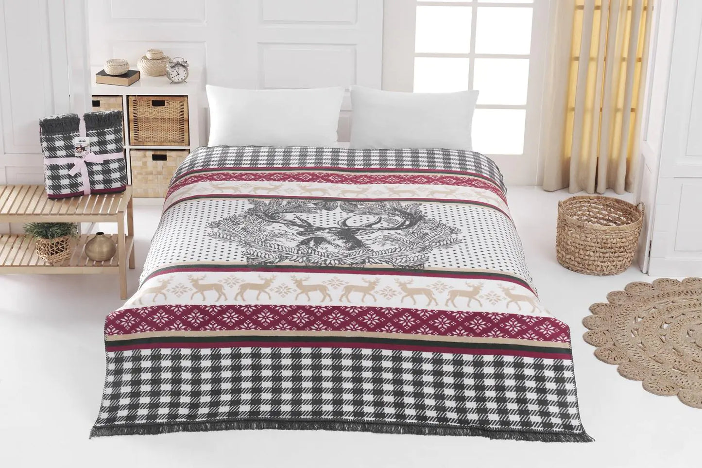 Manta Doble de Algodón Dolce Bonita Home Adali