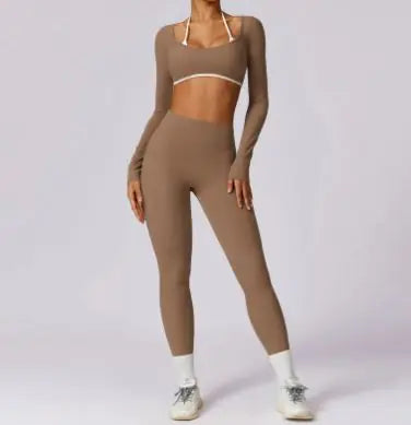 Ensemble de yoga coloré Beauty Back