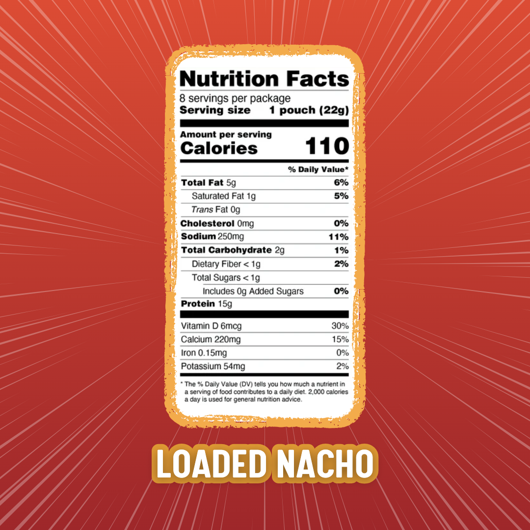 Loaded Nacho Protein Puffs – 15 g Protein, Bold Cheesy Crunch - Korvel