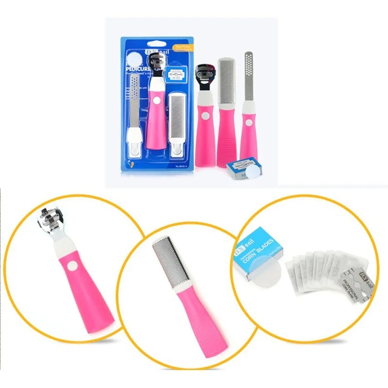 Premium Foot Care Tool Set for Callus and Dead Skin Removal