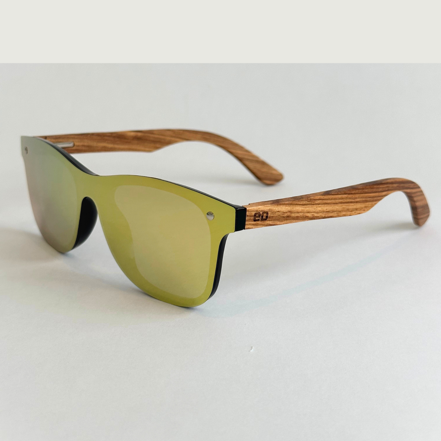 Natalia Sunglasses in Zebrawood