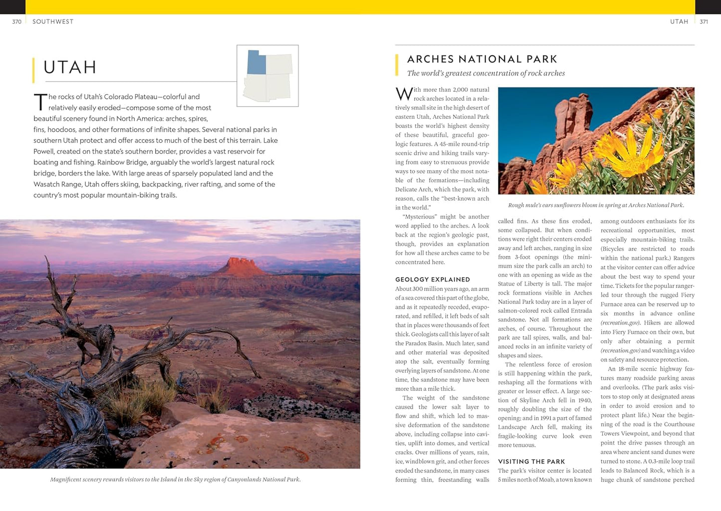 National Geographic Complete National Parks of the United States (Spiral Bound) - Korvel