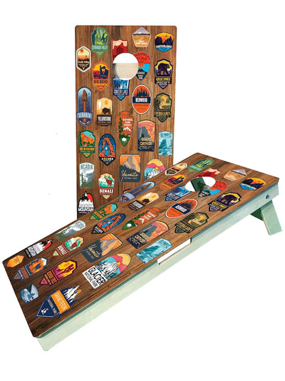 Premium National Parks Cornhole Game Set - Korvel