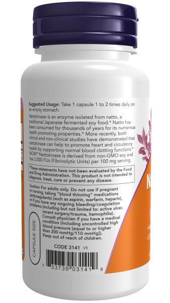 Premium Nattokinase 100 mg for Heart Health - Korvel