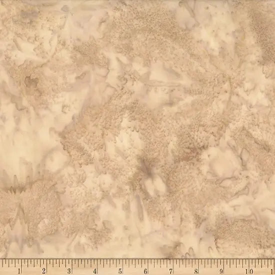 Brown Hemp Watercolor Waves Wideback Fabric