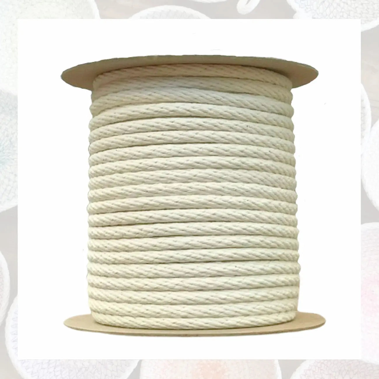 Bobine Mini en Corde de Coton Naturel - 125ft