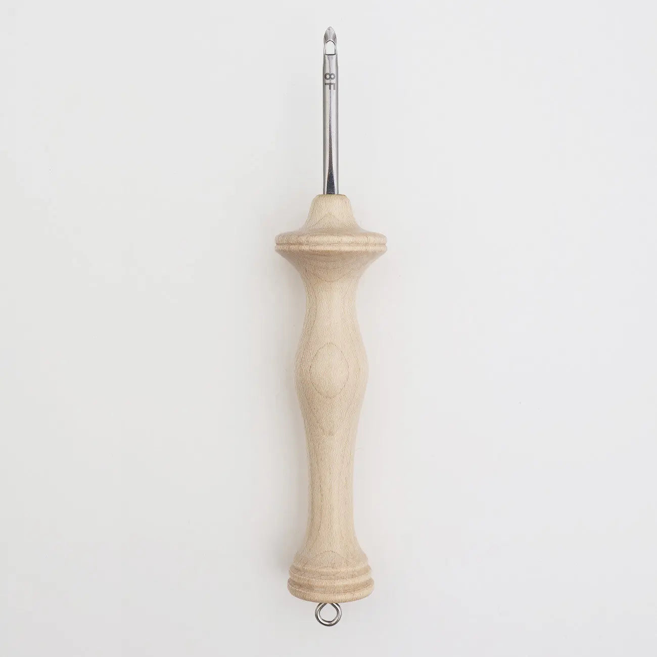 Natural Wood Oxford Punch Needle - Fine Point Size 8