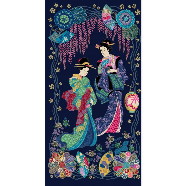 Panneau Kimono Nuit Étoilée - 24"