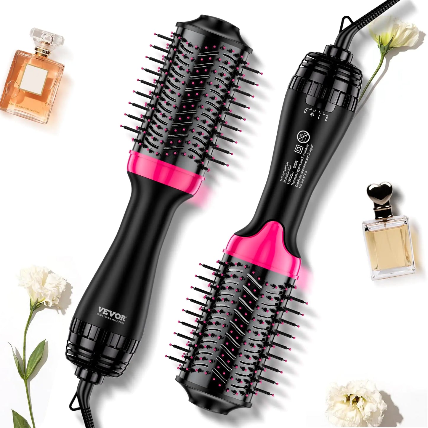 VEVOR 4-in-1 Hair Dryer Brush - Volumizer & Styler