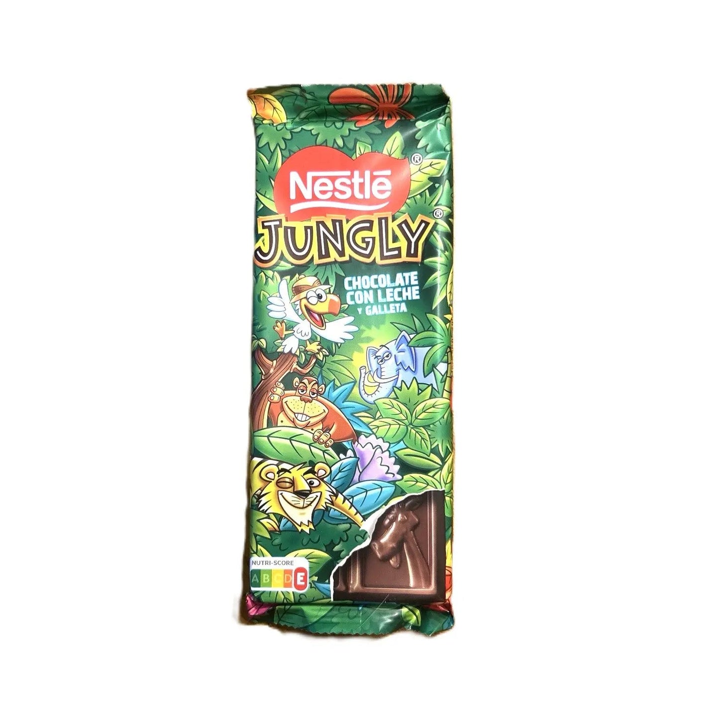Nestlé Jungly – Crunchy Cookie Milk Chocolate Bar (Rare Import)