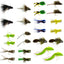 Colección Ultimate Bass Bug Fly: 24 moscas premium para lubina: poppers, divers y más