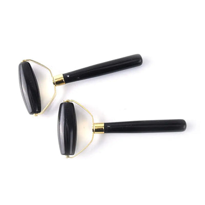 Natural Obsidian Quartz Face Massage Roller Practical Jade Facial Anti Wrinkle Body Head Portable Beauty Health Care Tools - Korvel