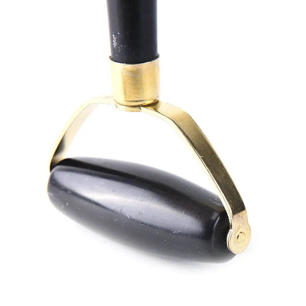 Natural Obsidian Quartz Face Massage Roller Practical Jade Facial Anti Wrinkle Body Head Portable Beauty Health Care Tools - Korvel