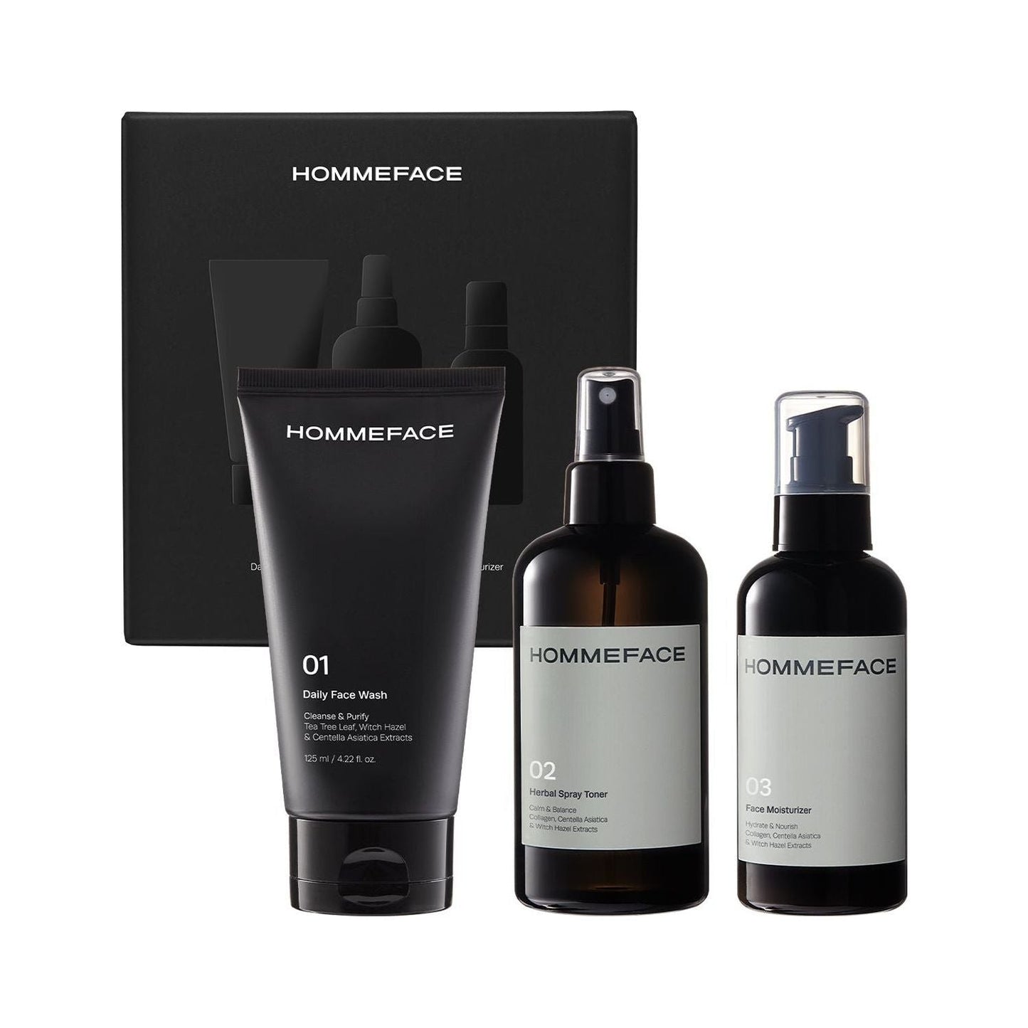 Trio de Soins Quotidiens HommeFace - 17,74 oz