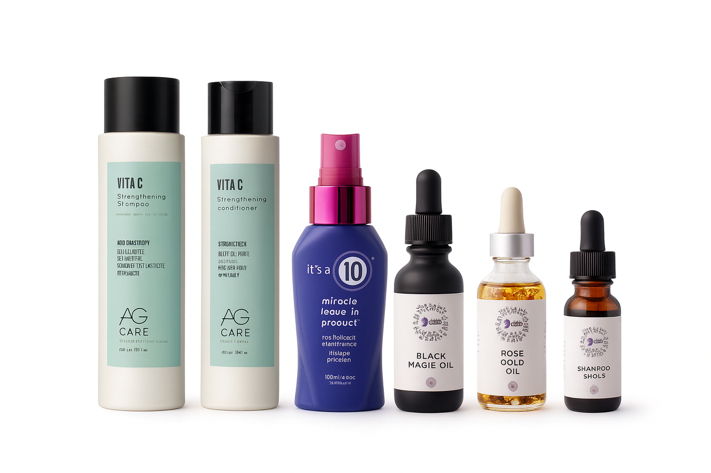 Kit de Cheveux Renforçants pour des Cheveux Vifs et Résilients