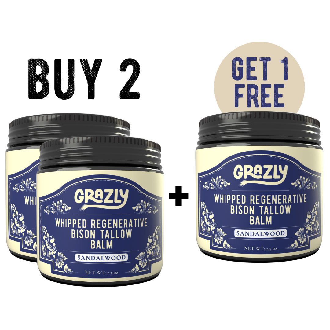 Whipped Bison Tallow & Manuka Honey Balm