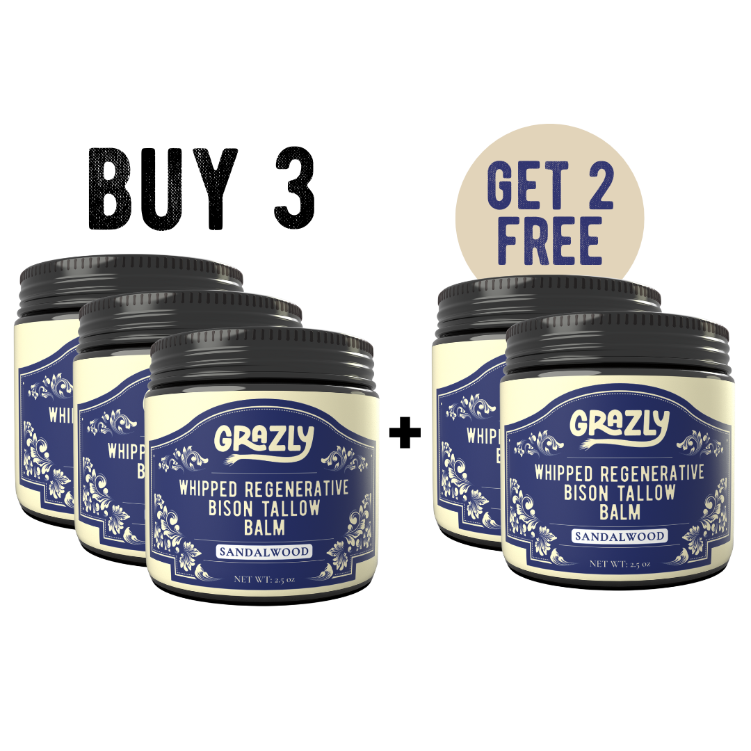 Whipped Bison Tallow & Manuka Honey Balm