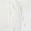 Robe élégante sans dos à décolleté en V pour femmes