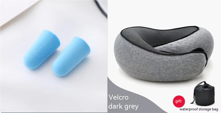 Premium Memory Foam Travel Neck Pillow