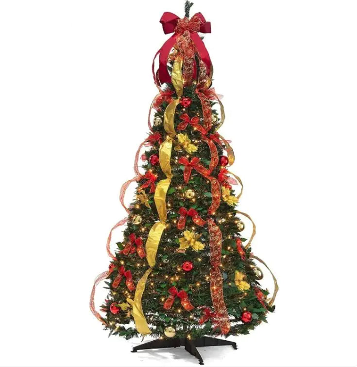 Colorful Foldable Spiral Christmas Tree