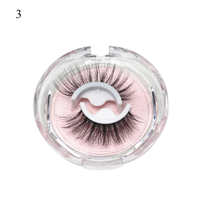 Self-Adhesive False Eyelashes for Effortless Beauty