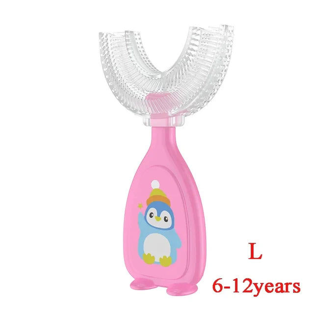 Children's Smart 360 Degree U Shape Manual Toothbrush