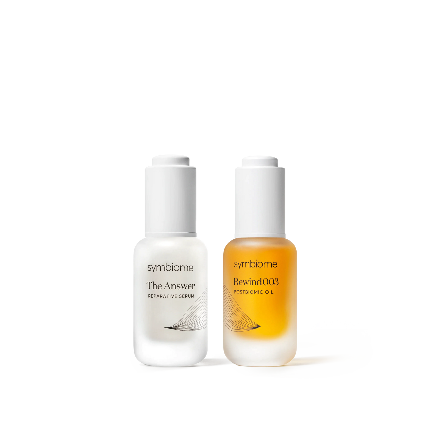 Conjunto de Piel Suave - Suero The Answer y Aceite Rewind003 de Symbiome