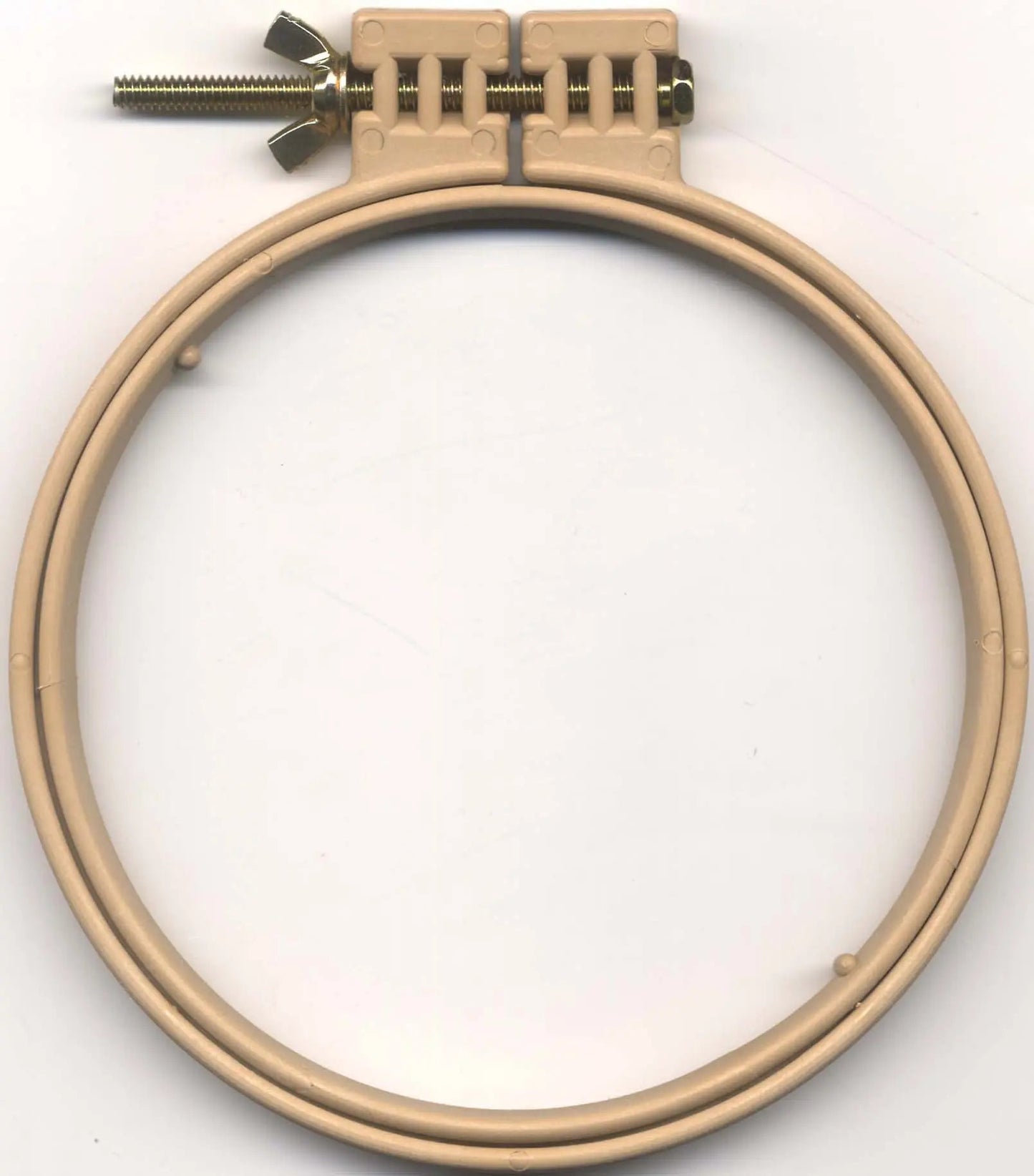 Hoop Antidérapant 12in Beige - Sécurisez Votre Tissu Avec Facilité