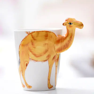 3D Animal Ceramic Mug - Unique Drinkware