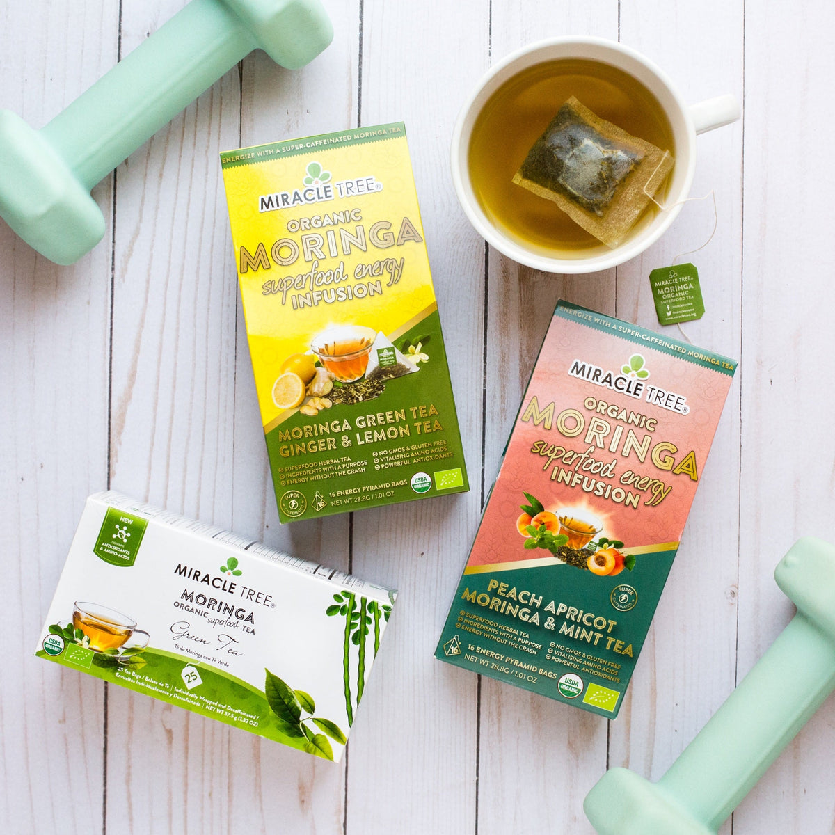 Moringa Energy Tea with Ginger and Lemon