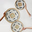 Panier plat blanc Nolyia - Élégance artisanale